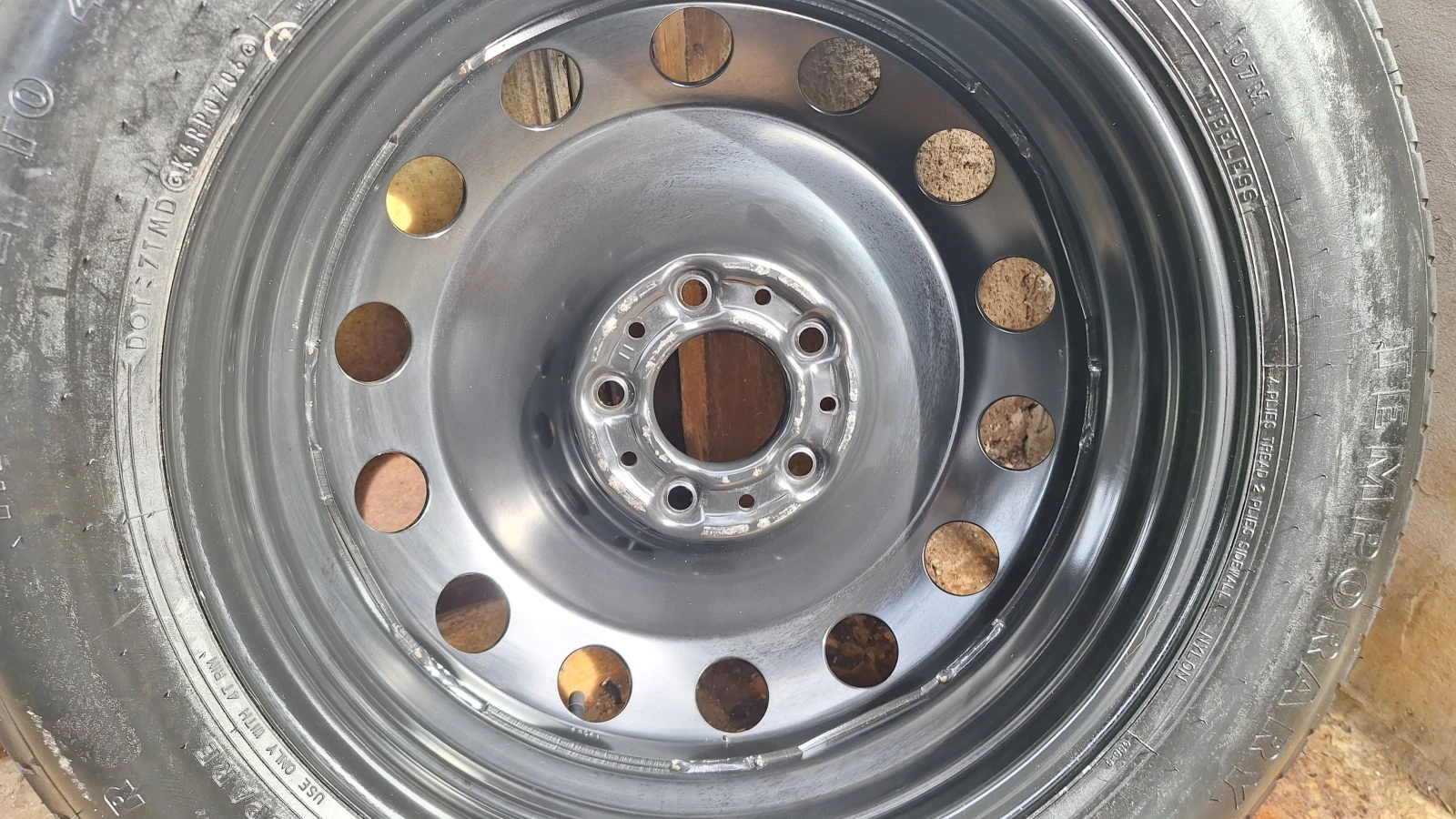 Гуми с джанти Goodyear 165/90R18, снимка 8 - Гуми и джанти - 53623527