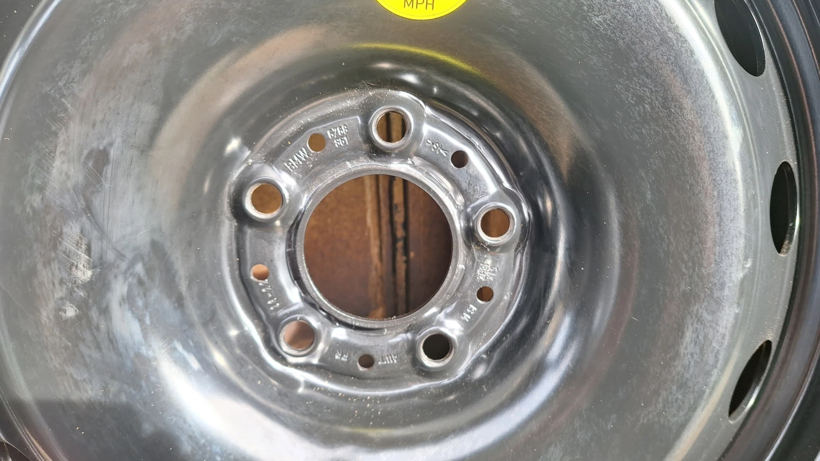 Гуми с джанти Goodyear 165/90R18, снимка 3 - Гуми и джанти - 53623527