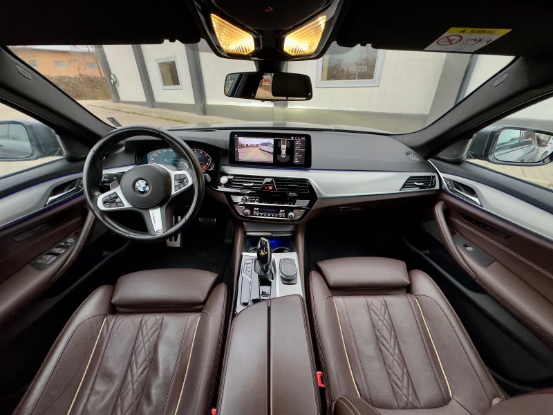 BMW 550 X-DRIVE* ЛИЗИНГ* LASER* FROZEN* NAPPA* ГАРАНЦИЯ, снимка 7 - Автомобили и джипове - 49681484