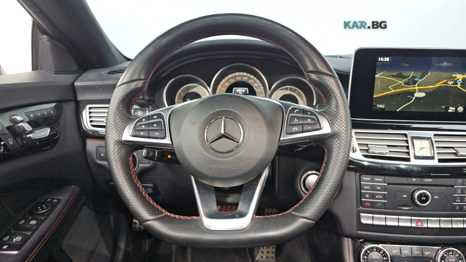 Mercedes-Benz CLS 400 AMG PACK* PANO* КОЖА* ПОДГРЕВ* ОБДУХВ* НАВИ* 360, снимка 11 - Автомобили и джипове - 55335267
