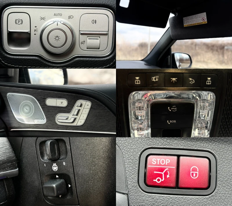 Mercedes-Benz GLE 350 4MATIC* AMG-pack* Night-pack* Burm* 360* Подгрев* , снимка 17 - Автомобили и джипове - 53296435