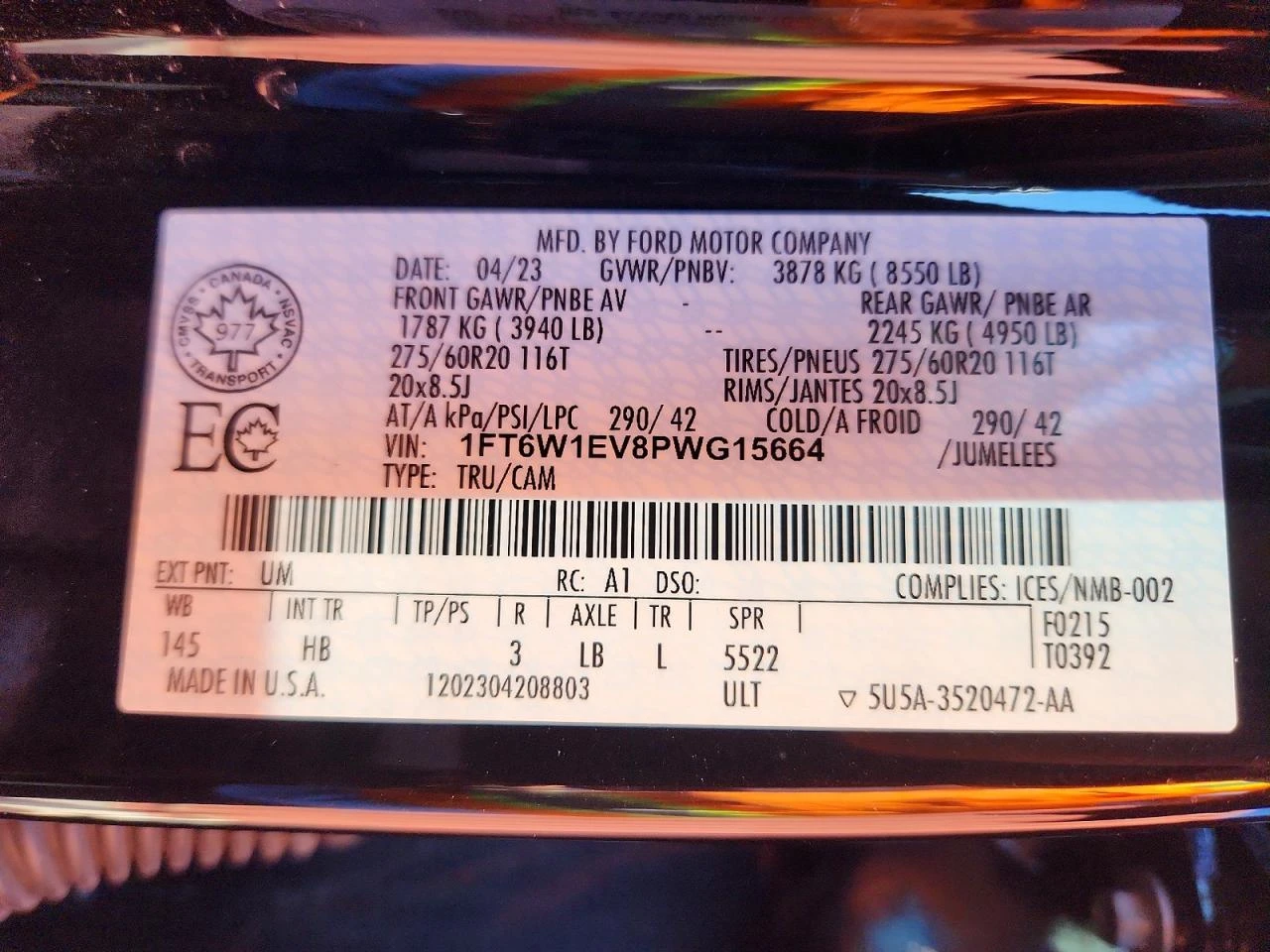Ford F150 Lightning Pro, снимка 12 - Автомобили и джипове - 54891808