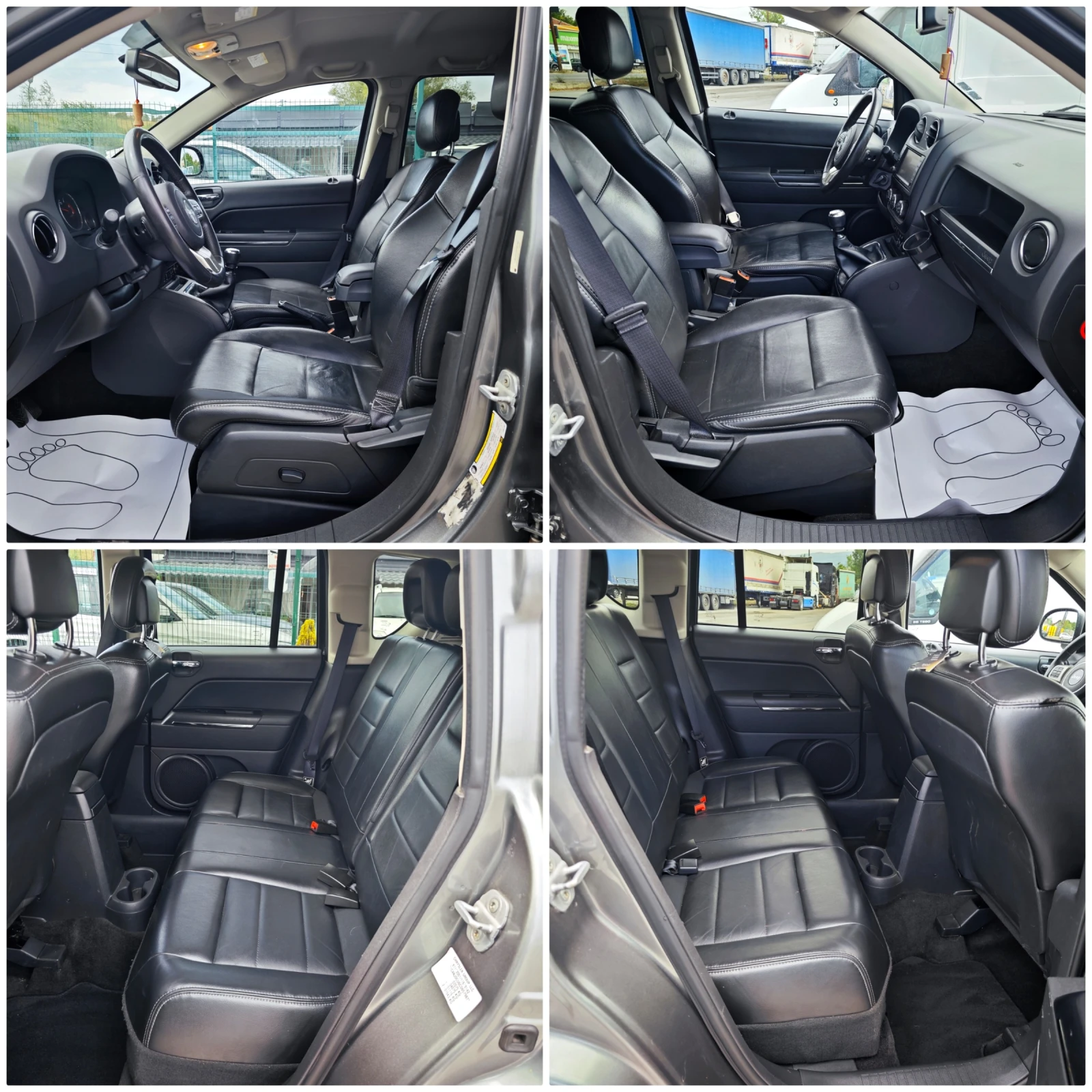 Jeep Compass 2.2 Нави/Кожа, снимка 12 - Автомобили и джипове - 56067383