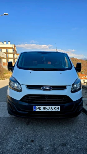 Ford Transit Custom 2.0 diesel,  Лизинг , 9 местен - изображение 1