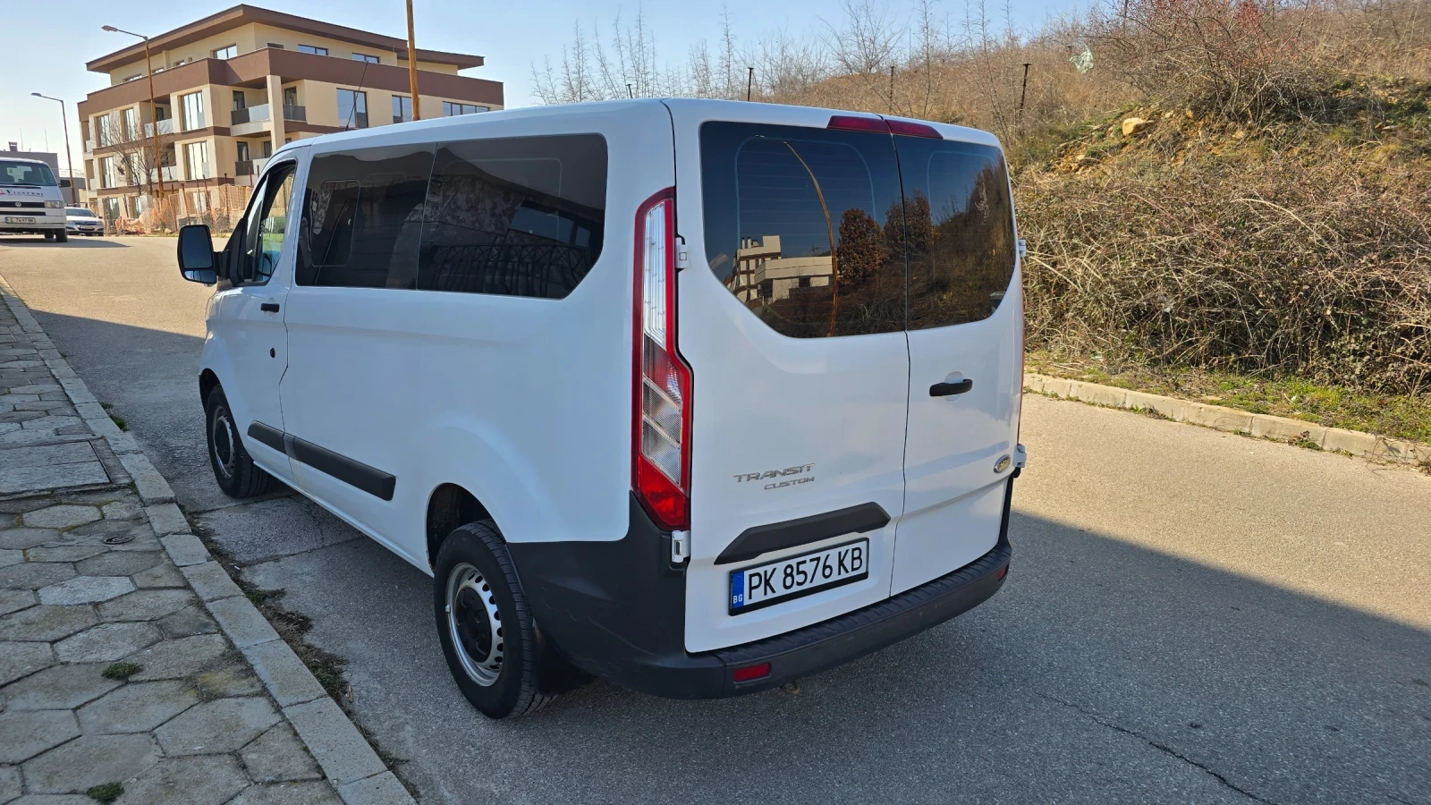 Ford Transit Custom 2.0 diesel,  Лизинг , 9 местен, снимка 12 - Бусове и автобуси - 53746546