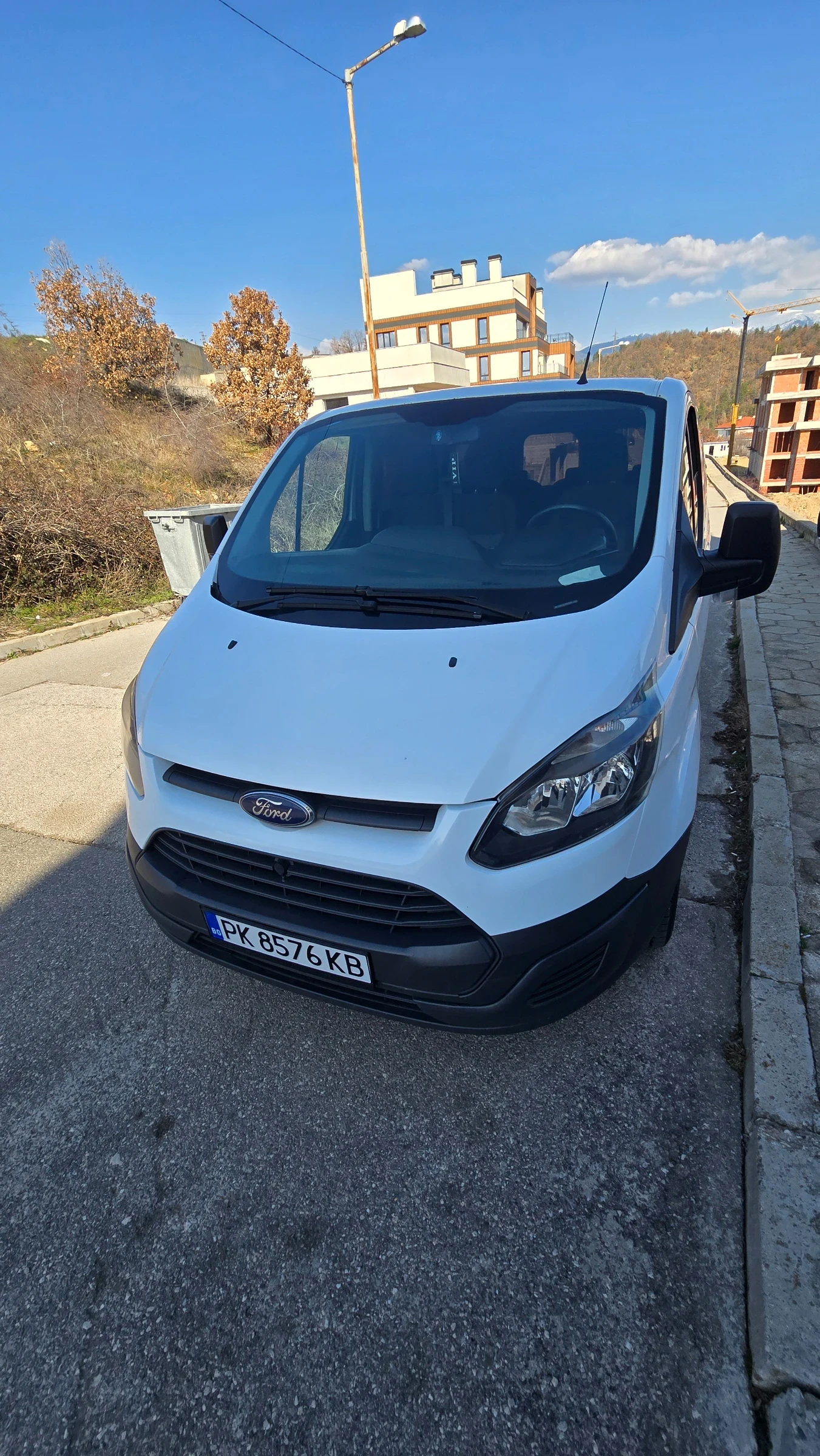 Ford Transit Custom 2.0 diesel,  Лизинг , 9 местен, снимка 14 - Бусове и автобуси - 53746546