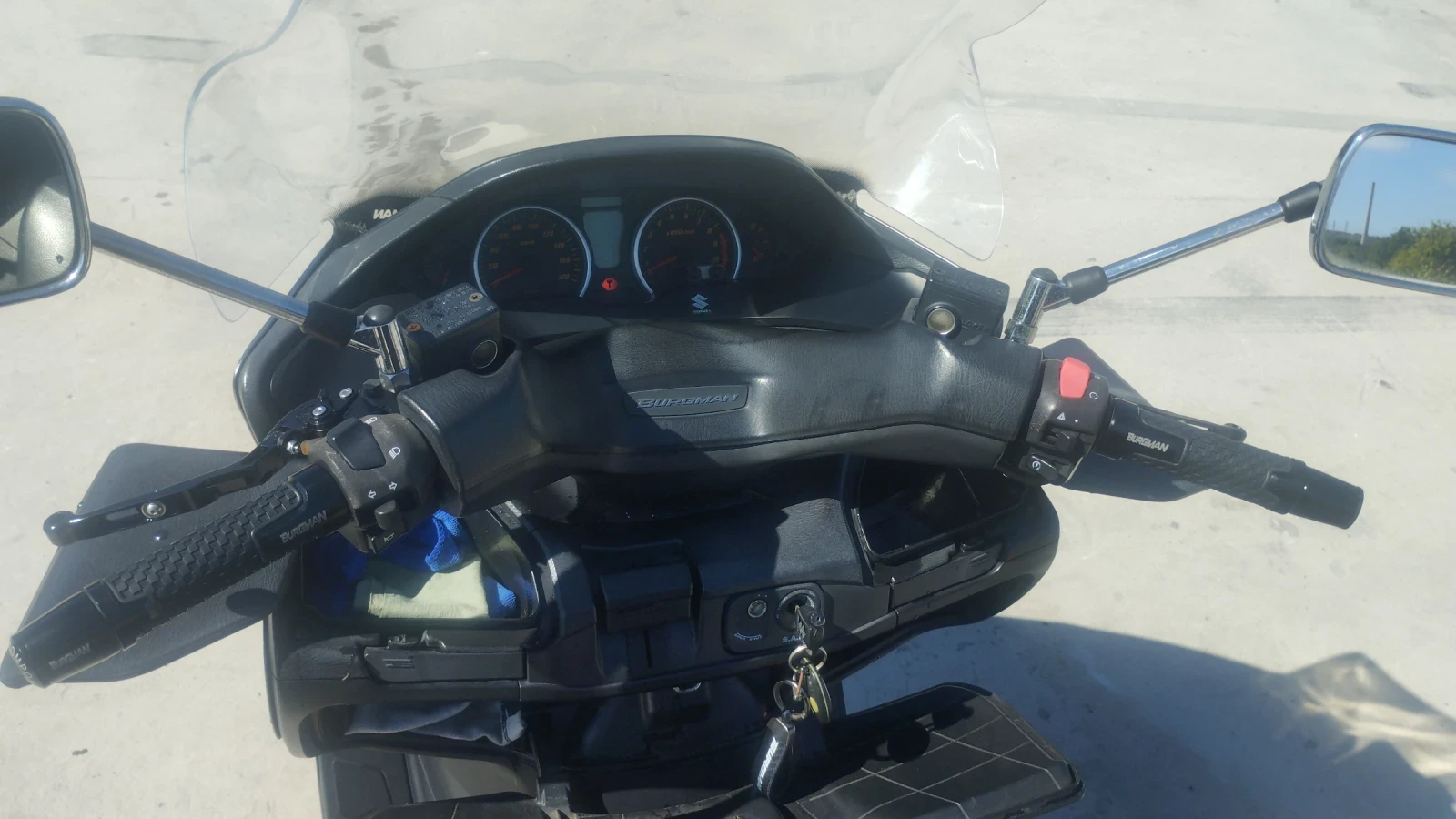 Suzuki Burgman AN 400 - к7, снимка 10 - Мотоциклети и мототехника - 54904237