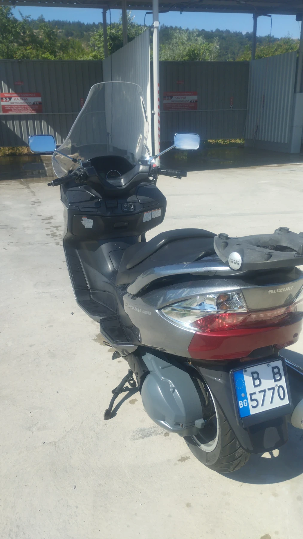 Suzuki Burgman AN 400 - к7, снимка 8 - Мотоциклети и мототехника - 54904237