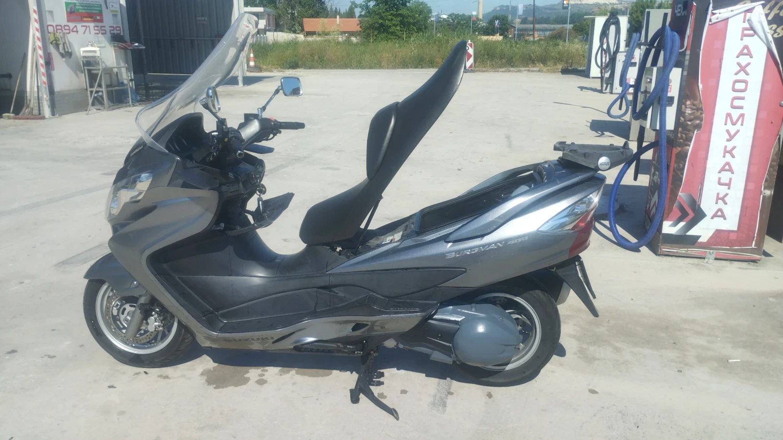 Suzuki Burgman AN 400 - к7, снимка 9 - Мотоциклети и мототехника - 54904237
