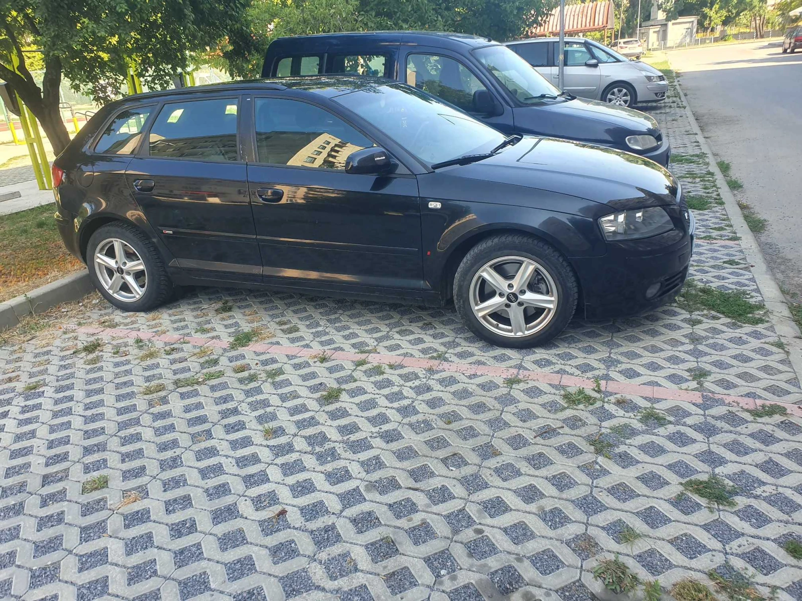 Audi A3 2.0 TDI 170(BNM) автопилот подгрев Sline кожа , снимка 2 - Автомобили и джипове - 55477411