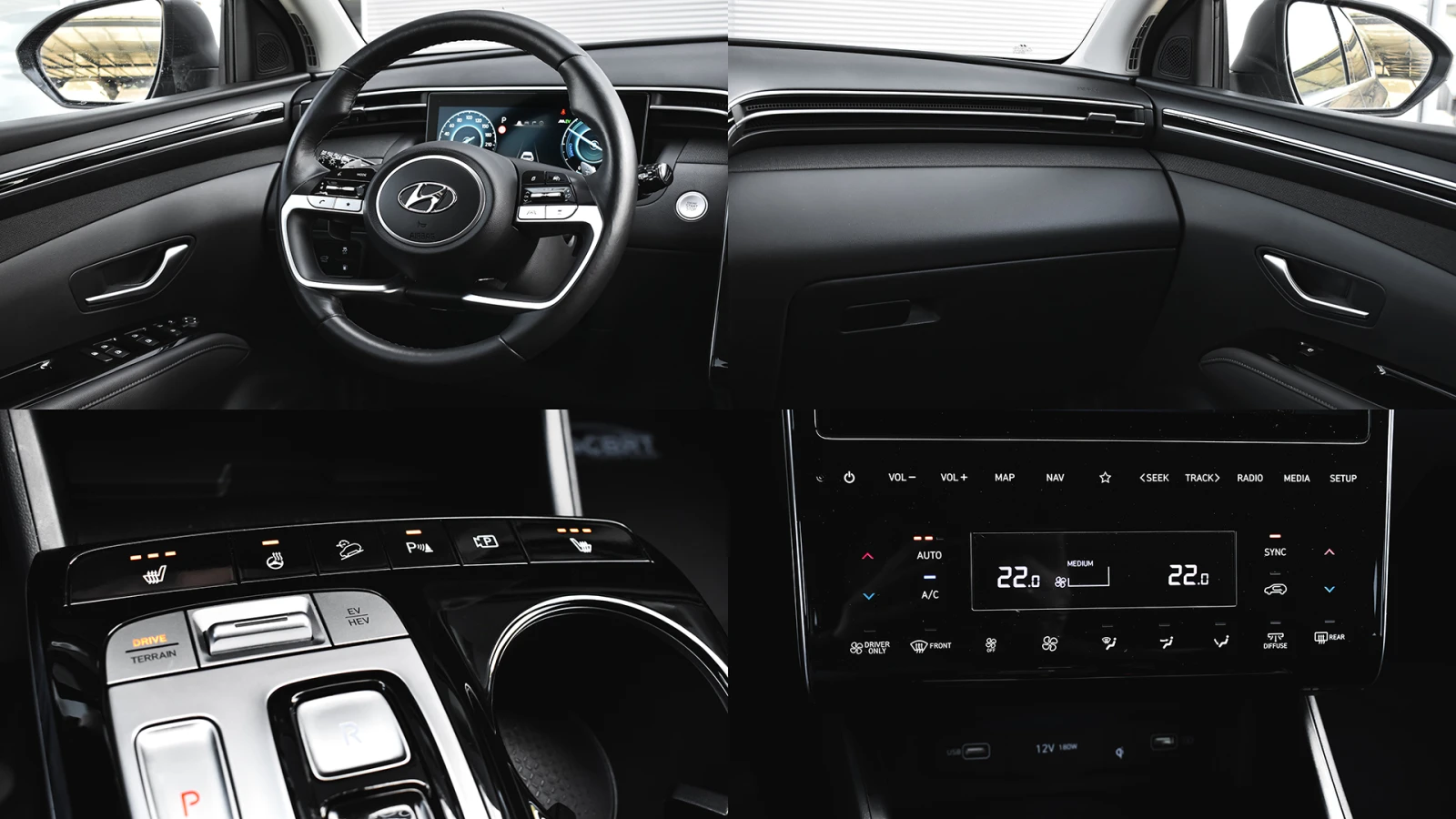 Hyundai Tucson 1.6 T-GDi EXELLENCE Plug-in Hybrid 4x4 Automatic, снимка 16 - Автомобили и джипове - 54149377