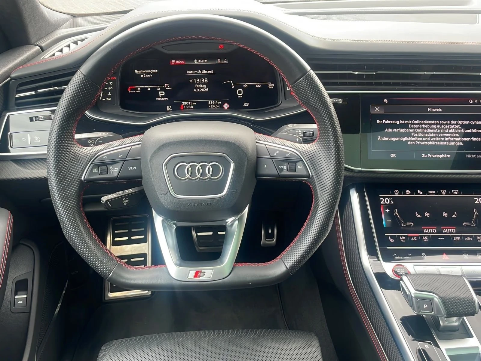 Audi SQ8 FACELIFT / BLACK OPTIC / MATRIX / B&O / HUD / PANO, снимка 10 - Автомобили и джипове - 56067758