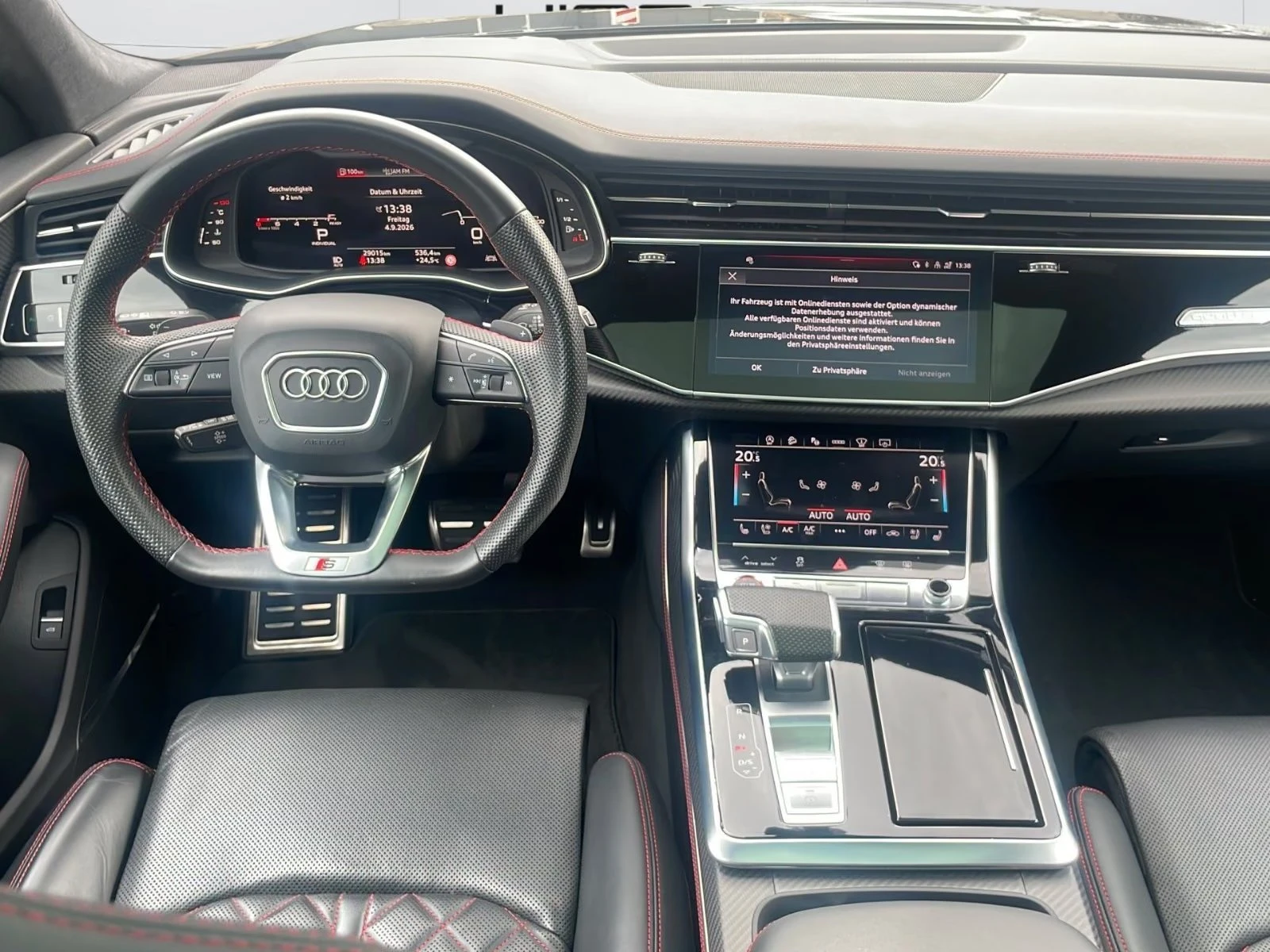 Audi SQ8 FACELIFT / BLACK OPTIC / MATRIX / B&O / HUD / PANO, снимка 9 - Автомобили и джипове - 56067758