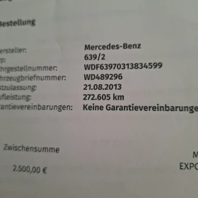 Mercedes-Benz Vito 110 CDI LANG KLIMA 9MES, снимка 13