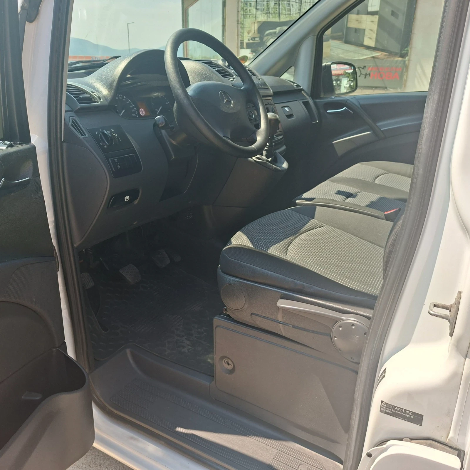 Mercedes-Benz Vito 110 CDI LANG KLIMA 9MES, снимка 10 - Бусове и автобуси - 55769087