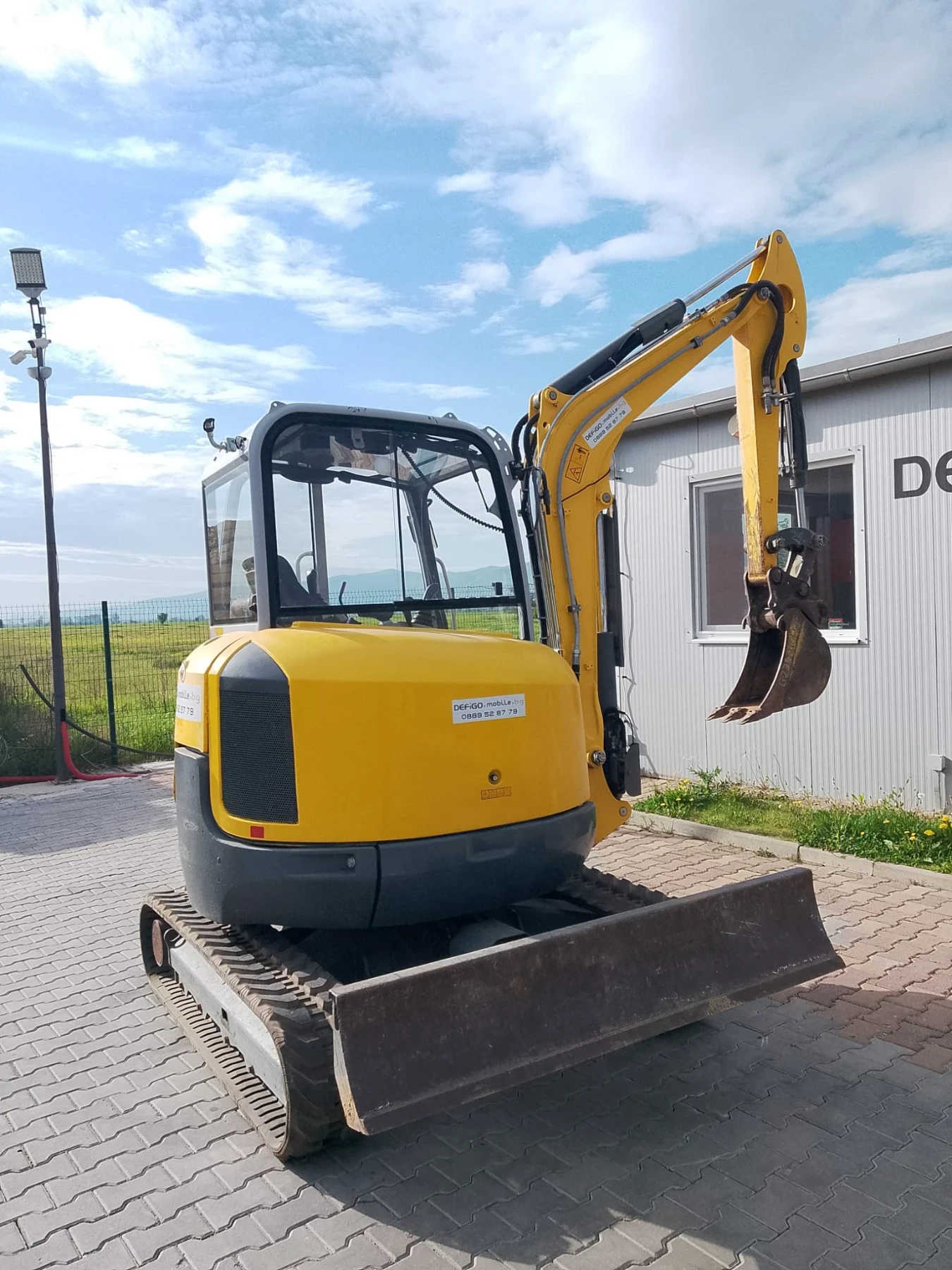 Багер Wacker EZ38 НАЛИЧЕН, снимка 4 - Индустриална техника - 54448556