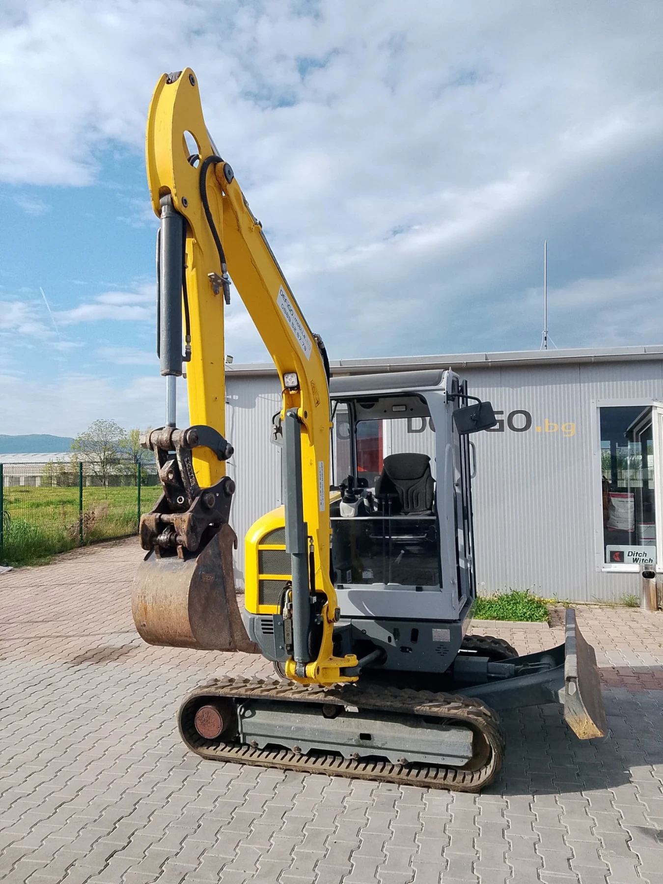 Багер Wacker EZ38 НАЛИЧЕН, снимка 2 - Индустриална техника - 54448556