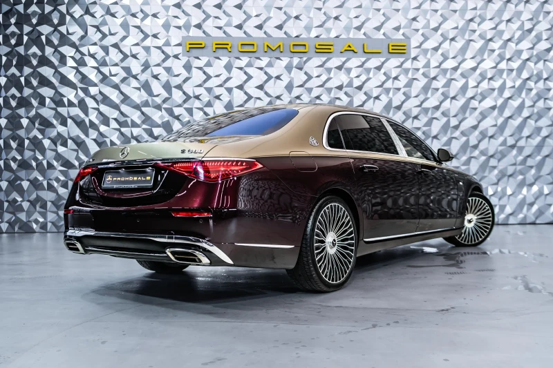 Mercedes-Benz S 680 Maybach * Burm4D* FirstCl* Монитори* Headup* , снимка 4 - Автомобили и джипове - 48496393