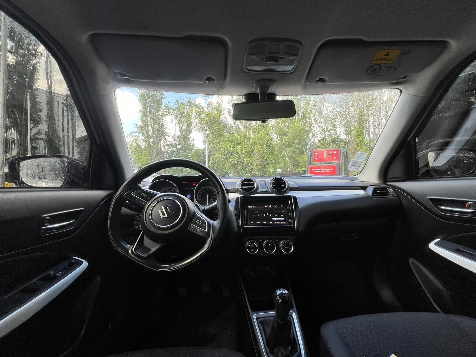 Suzuki Swift SPORT/ HYBRID/ EURO 6/БЯЛА ПЕРЛА  - изображение 5