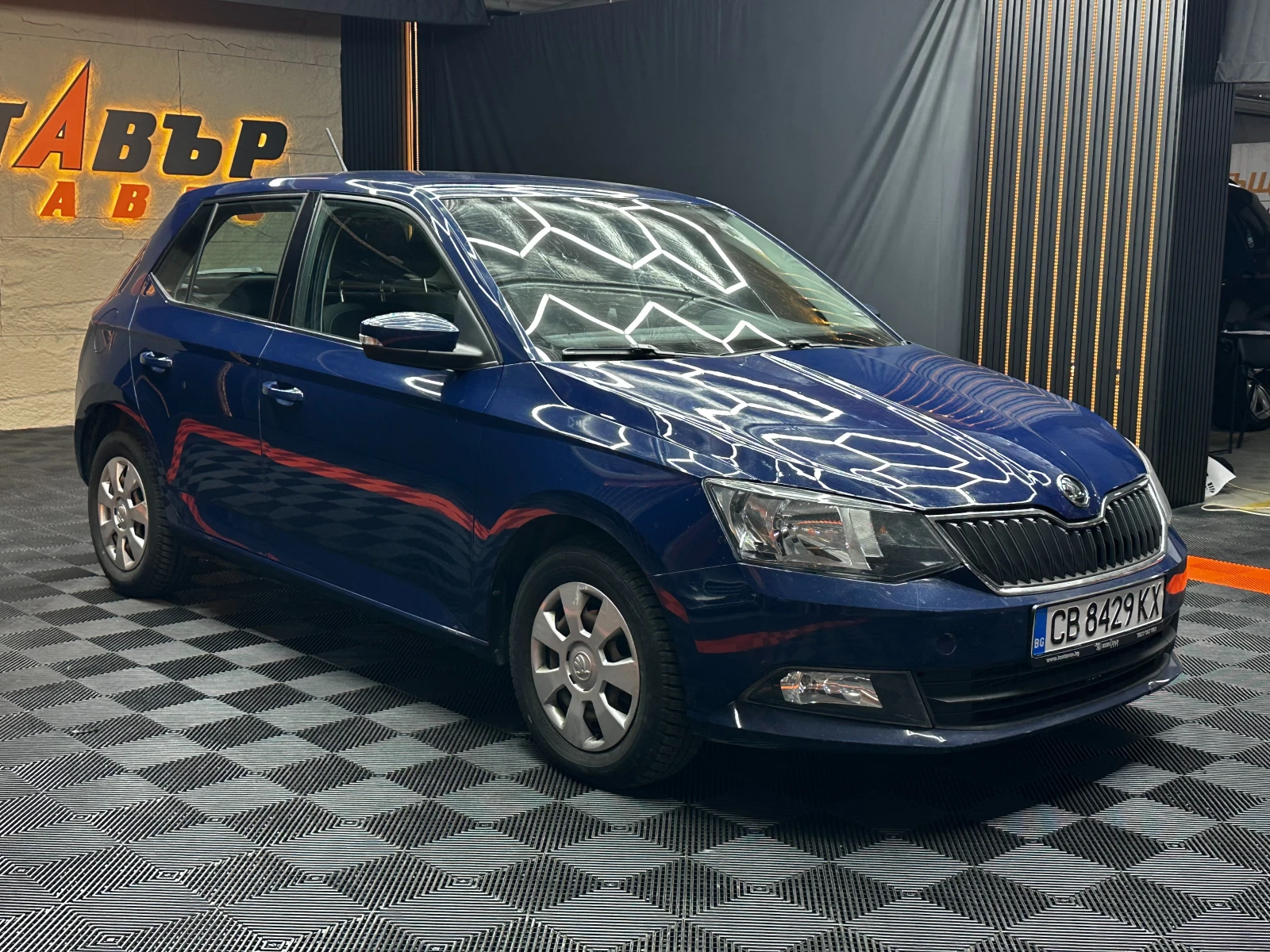 Skoda Fabia ГАРАНЦИЯ/1.4d 90 к.с. от БГ/БАРТЕР/ЛИЗИНГ/КОМЕНТАР, снимка 3 - Автомобили и джипове - 50951014