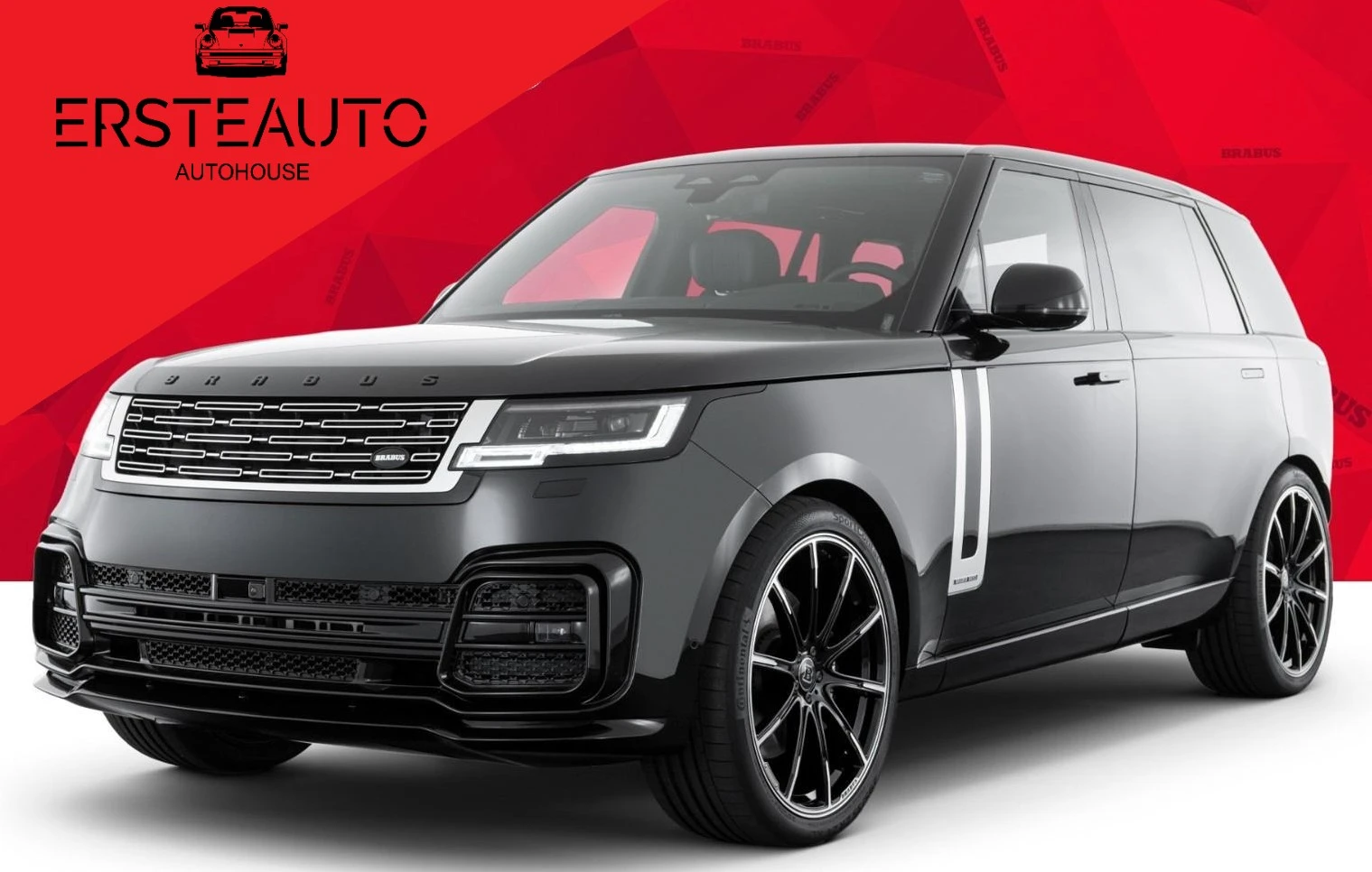 Land Rover Range rover BRABUS 600 CARBON PANORAMA TV, снимка 1