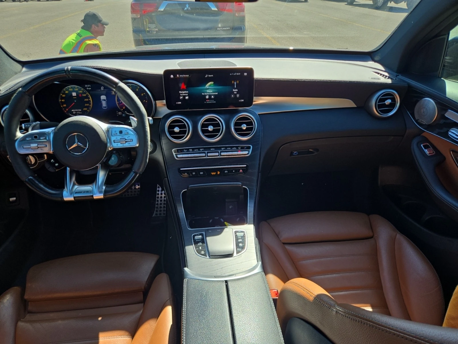 Mercedes-Benz GLC 43 AMG 360 КАМЕРА * * CARFAX * * АВТО КРЕДИТ * * , снимка 8 - Автомобили и джипове - 54623224