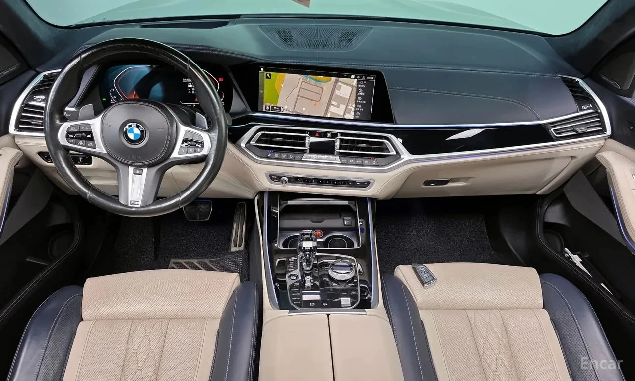 BMW X7 30d M Sport First Edition/ДИСТР/360/ХЕДЪП/ЛАЗЕРИ/, снимка 7 - Автомобили и джипове - 55833069