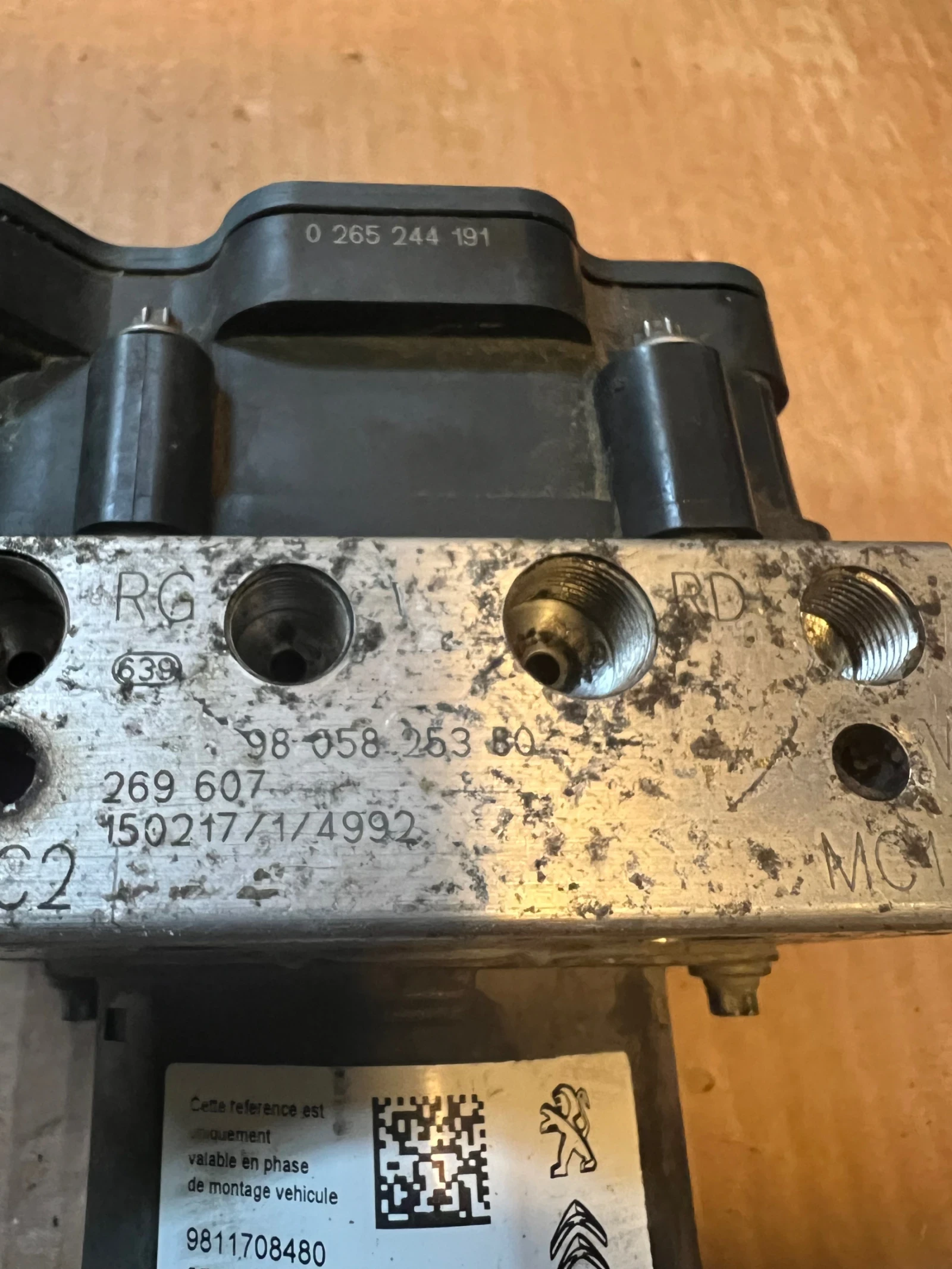 9811708480 ABS ����� PEUGEOT 308 T9   9805825380 0265956062 | Mobile.bg � ����������� 4