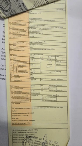 VW Golf 1.9tdi  - 3100 € / 6063.07 лв. - 24329514 14