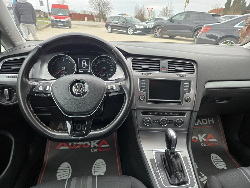 VW Golf 2.0TDI-150кс= АВТОМАТ= LOUNGE= ПОДГРЕВ= НАВИ, снимка 11 - Автомобили и джипове - 53565206