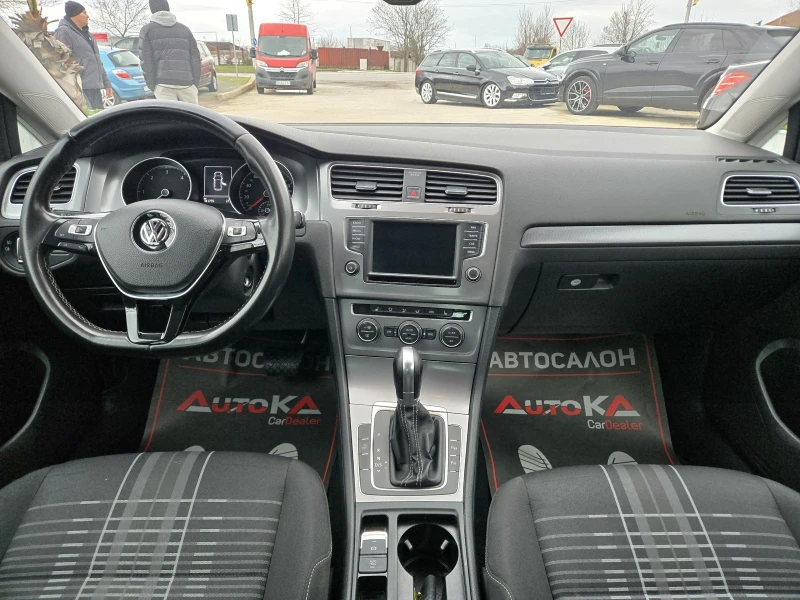 VW Golf 2.0TDI-150кс= АВТОМАТ= LOUNGE= ПОДГРЕВ= НАВИ, снимка 12 - Автомобили и джипове - 53565206