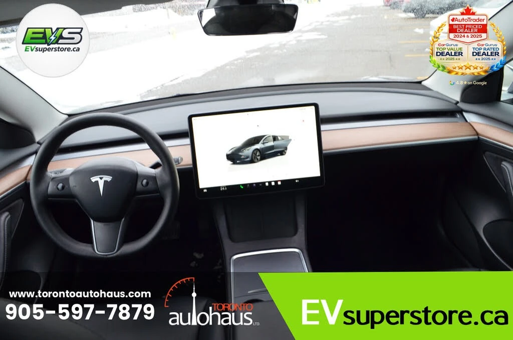 Tesla Model 3 RWD* АвтоКредит* (ЦЕНА ДО БГ), снимка 12 - Автомобили и джипове - 54137597