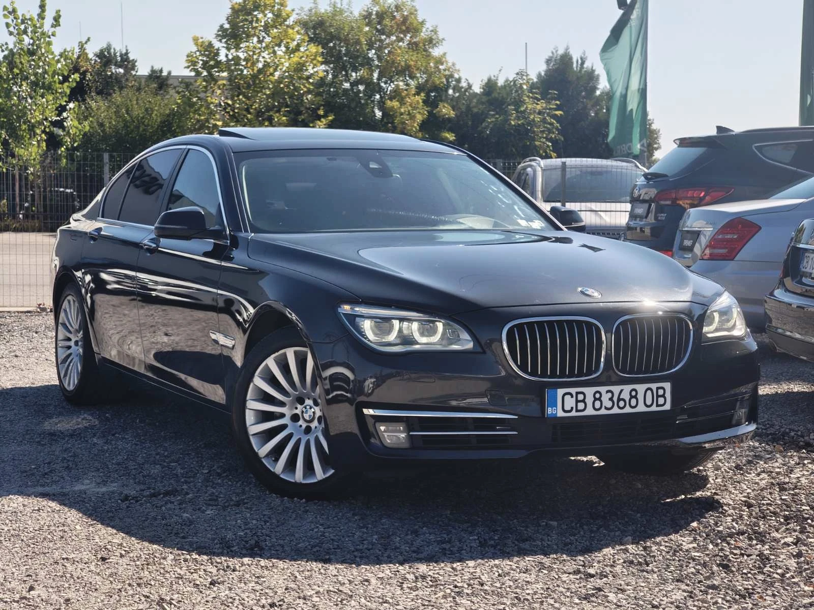 BMW 740 d-xDrive-Lane Assist-HeadUp-РЕГИСТРИРАНА, снимка 3 - Автомобили и джипове - 55988690