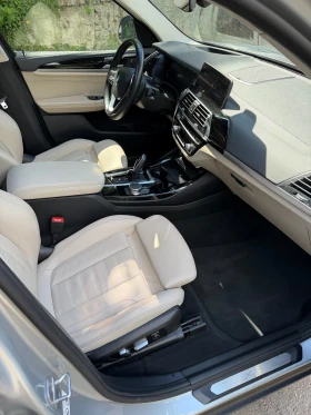 BMW X3 FULL/ПАНОРАМА/360/HUD/МЪРТВА ТОЧКА/KEYLESS/ПОДГРЕВ, снимка 10