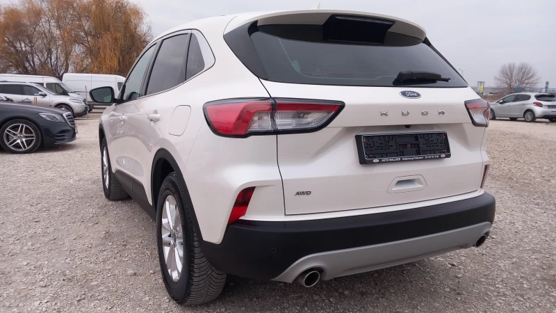 Ford Kuga 4&#215;4/2.0D-TITANIUM/LED/NAVI/КАМЕРА/БЯЛА ПЕРЛА/, снимка 4 - Автомобили и джипове - 48161627