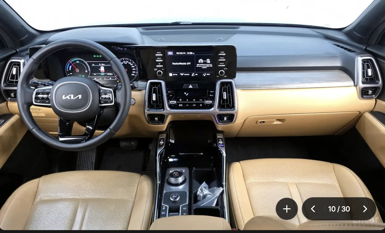 Kia Sorento 1.6* HYBRID* PRESTIGE* ПОДГРЕВ* ОБДУХВАНЕ* 360КАМЕ, снимка 6 - Автомобили и джипове - 54512834