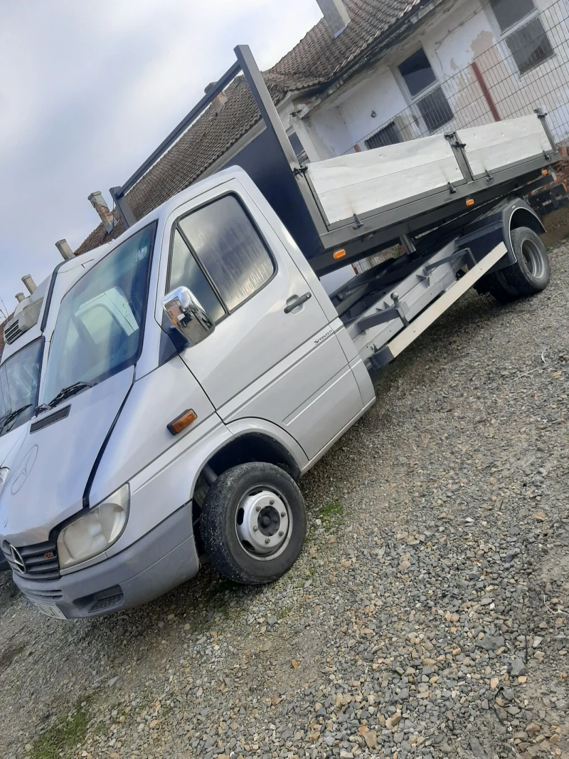 Mercedes-Benz Sprinter 413 Самосвал тристранен, снимка 3 - Бусове и автобуси - 47999801