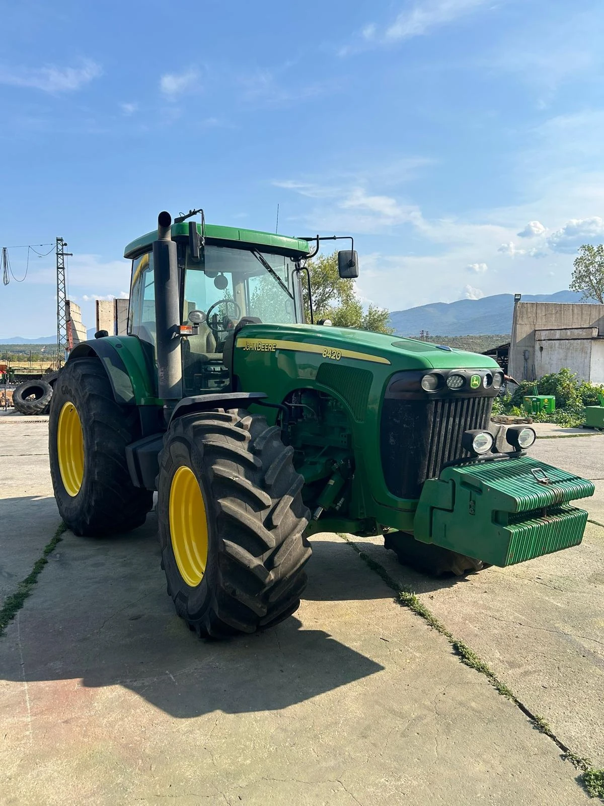 Трактор John Deere 8420 - изображение 4