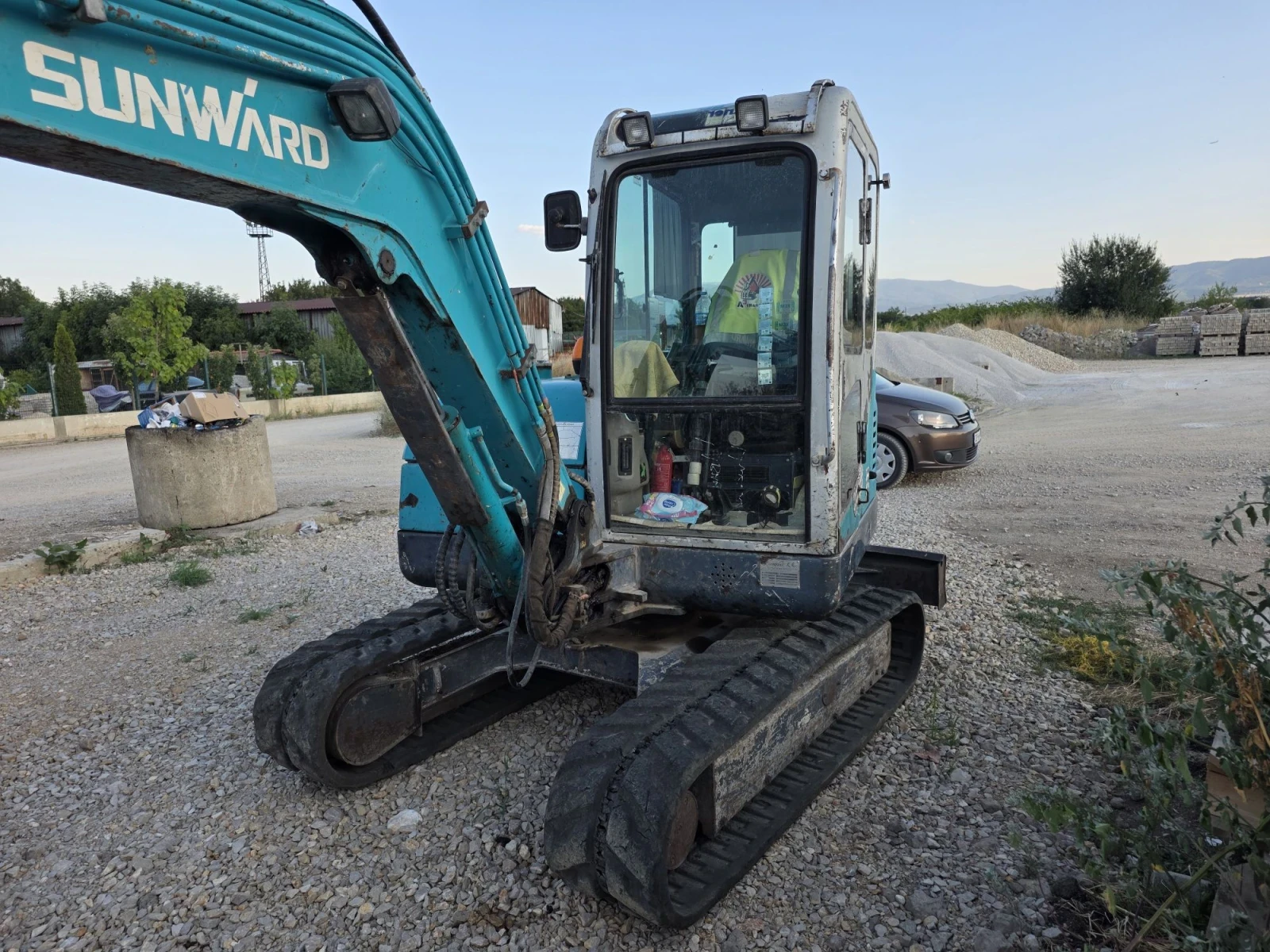 Багер Sunward SWE50, снимка 5 - Индустриална техника - 55646698