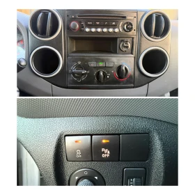 Peugeot Partner 1.6 HDI* 100HP* EURO-6В* КЛИМАТИК* * 3-МЕСТЕН, снимка 9