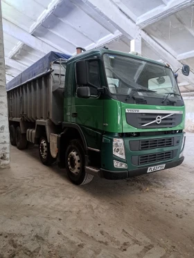Volvo Fm 420/8x4-самосвал/зърновоз , снимка 8