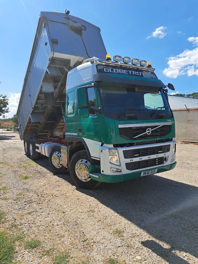 Volvo Fm 420/8x4-самосвал/зърновоз 
