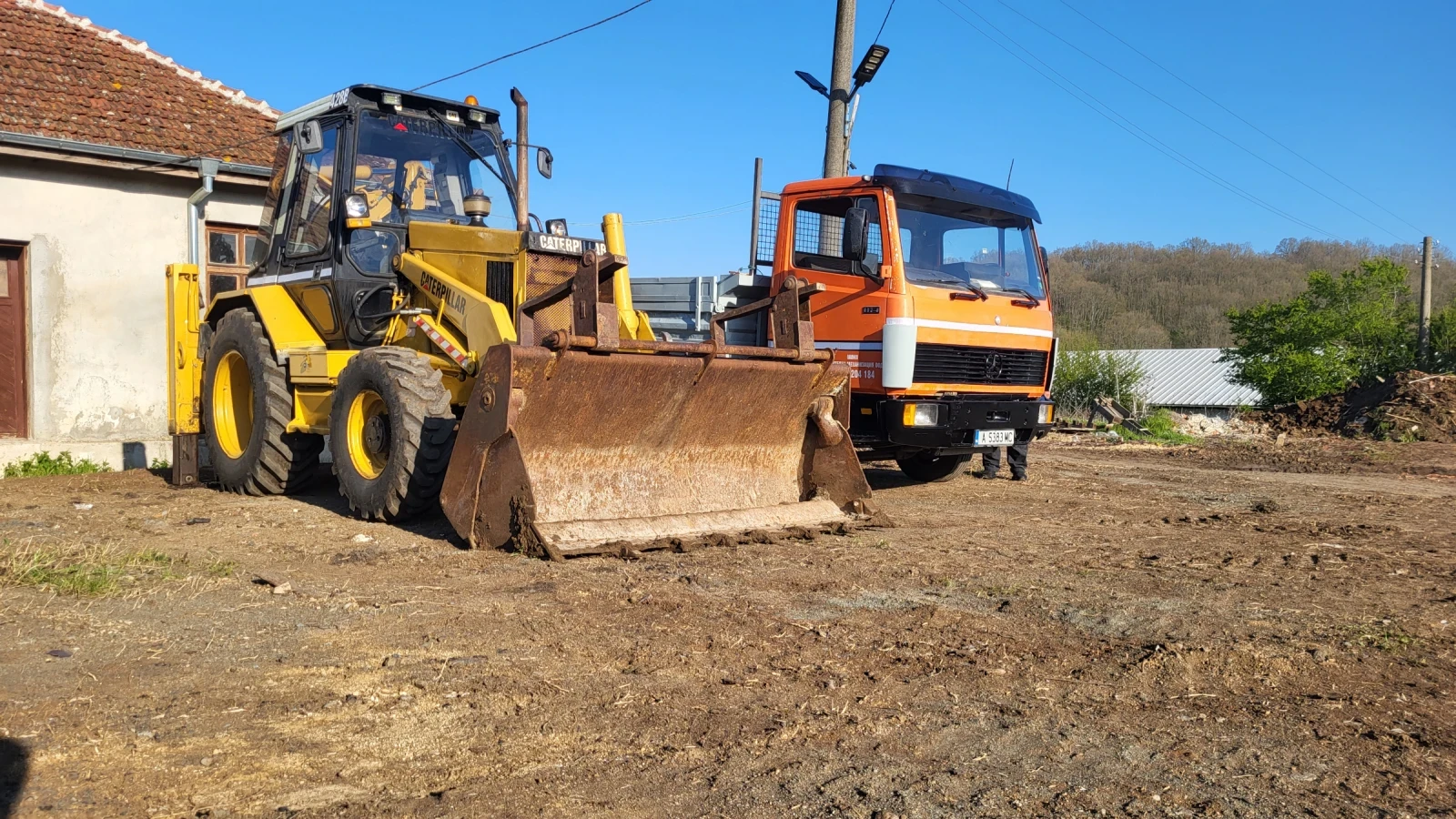 Багер Caterpillar 428b - изображение 2