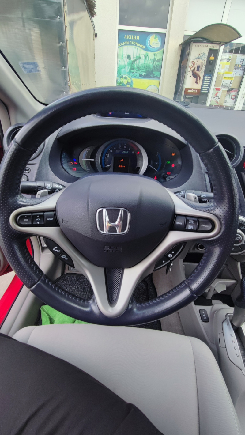 Honda Insight 1.3IMA/HYBRID/EURO 5A, снимка 9 - Автомобили и джипове - 45941666