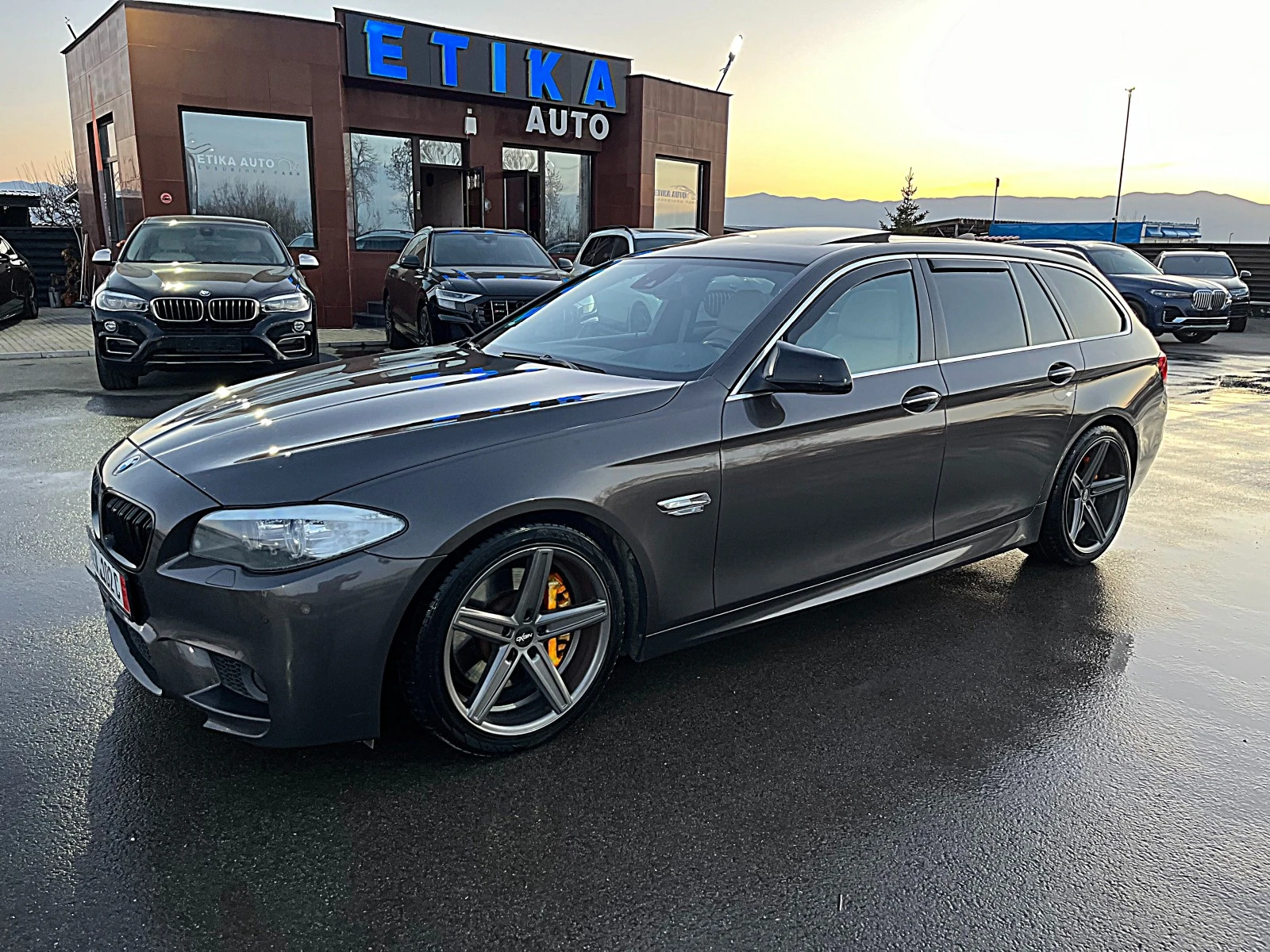 BMW 530 M PAKET-HEAD UP-PANORAMA-xDrive-ОБДУХВАНЕ-ПОДГРЯВА - изображение 3