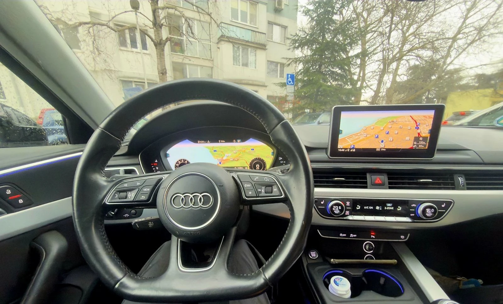 Audi A4 1.4 TFSI - МНОГО ЕКСТРИ, снимка 10 - Автомобили и джипове - 54392627