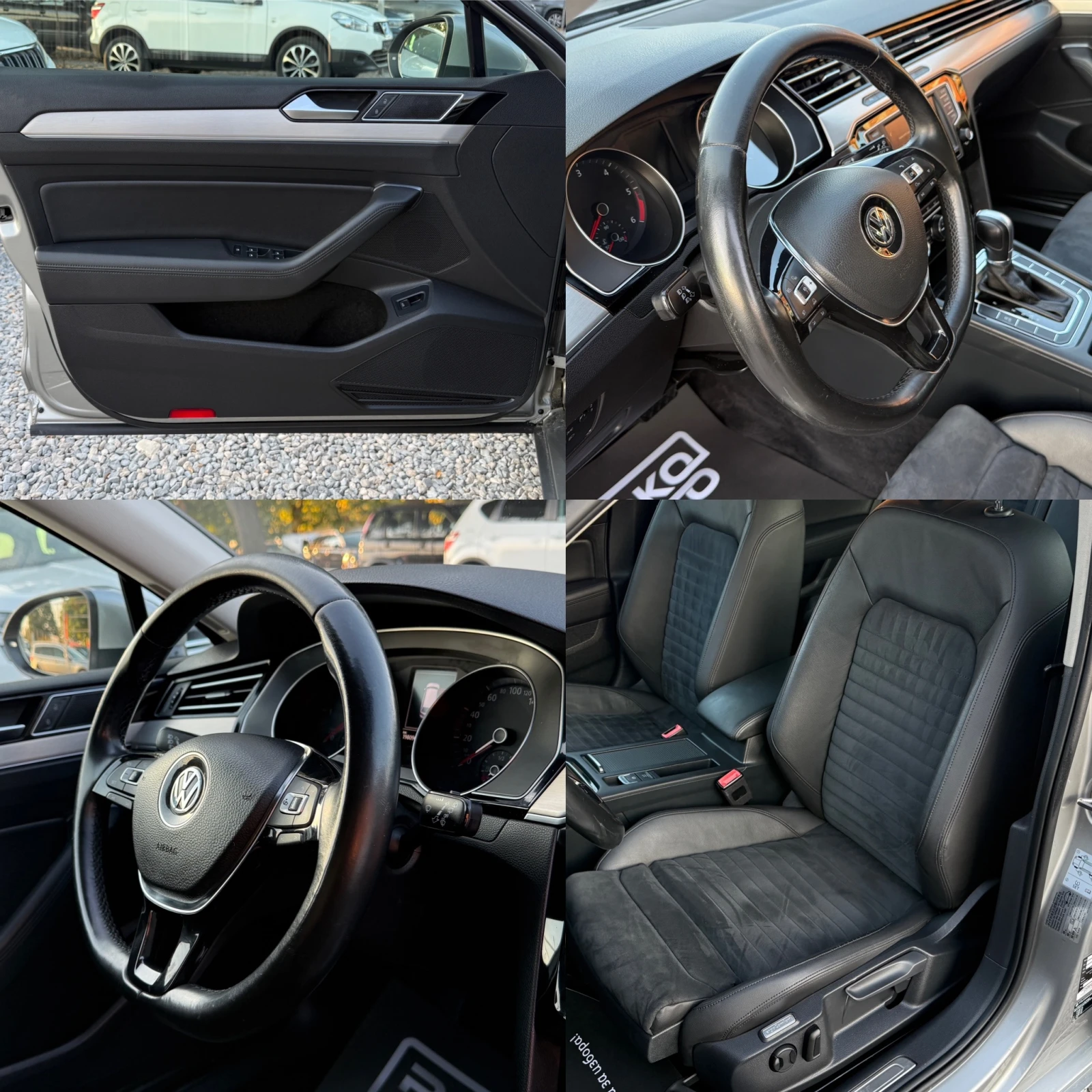 VW Passat 2.0TDI/АВТОМАТ-F1/КОЖА С ПОДГРЕВ/СЕРВИЗНА ИСТОРИЯ/, снимка 8 - Автомобили и джипове - 55503847