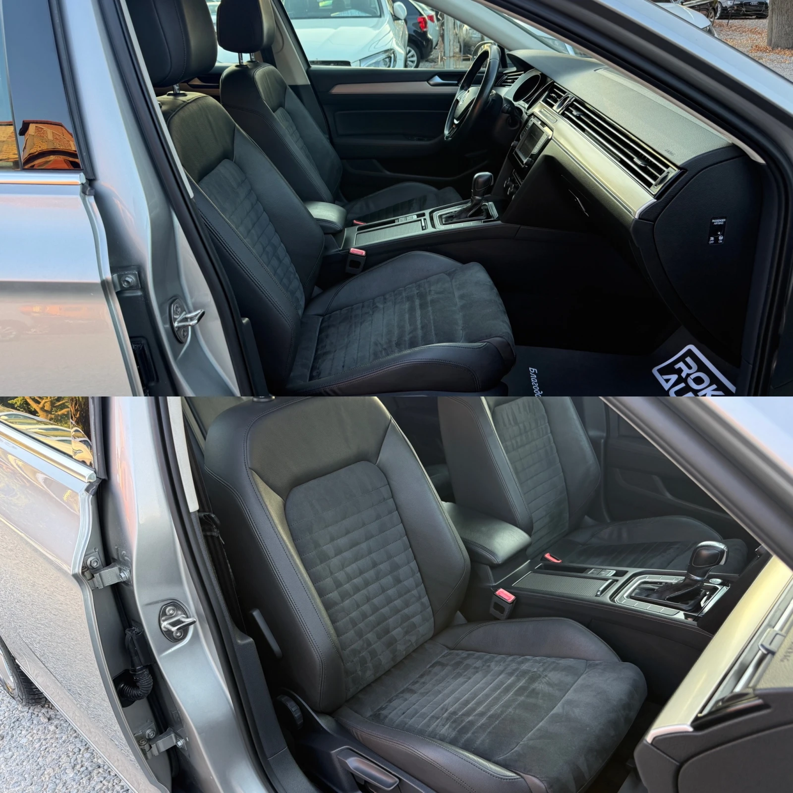 VW Passat 2.0TDI/АВТОМАТ-F1/КОЖА С ПОДГРЕВ/СЕРВИЗНА ИСТОРИЯ/, снимка 12 - Автомобили и джипове - 55503847