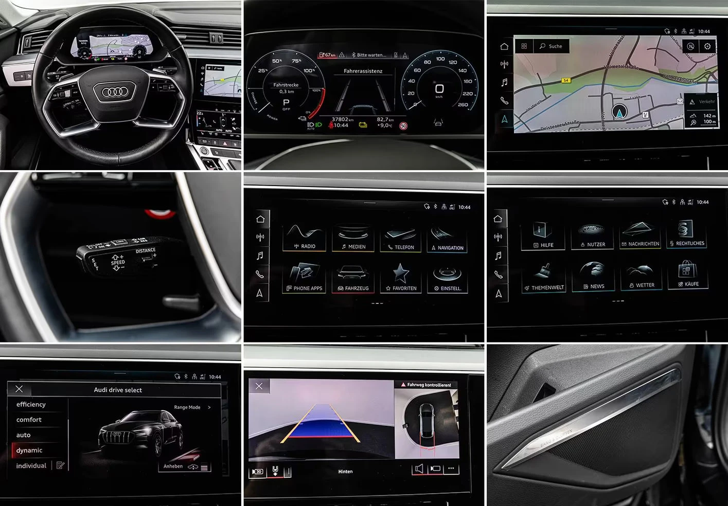 Audi E-Tron 50/313HP/SPORTBACK/2xS-LINE/PANO/360/HUD/ACC/790z, снимка 16 - Автомобили и джипове - 55704754