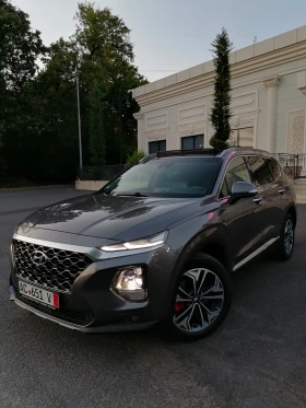 Обява за продажба на Hyundai Santa fe 4WD* Pano* Обдухване* 360камера* Серв.История* TOP ~49 999 лв. - изображение 1